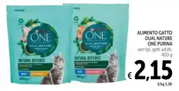 Spazio Conad Alimento gatto dual nature ONE PURINA offerta