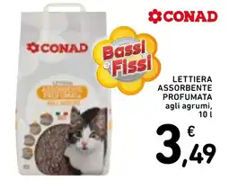 Spazio Conad Lettiera assorbente profumata CONAD offerta