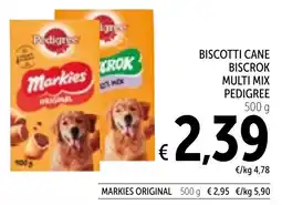 Spazio Conad Biscotti cane biscrok multi mix PEDIGREE offerta