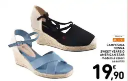 Spazio Conad Campesina donna sweet years o american star offerta