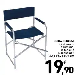 Spazio Conad Sedia regista offerta