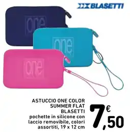 Spazio Conad Astuccio one color summer flat blasetti offerta