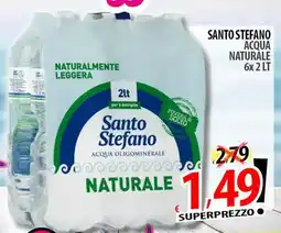 Il Genio Supermercato Santo stefano acqua naturale offerta