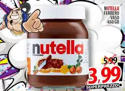 Il Genio Supermercato Nutella ferrero vaso offerta