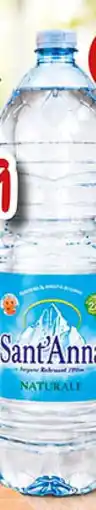 èccoMI Acqua sant'anna naturale offerta