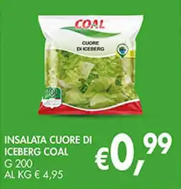 èccoMI Insalata cuore di iceberg COAL offerta