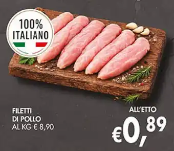 èccoMI Filetti di pollo offerta