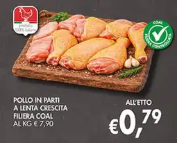 èccoMI Pollo in parti a lenta crescita filiera COAL offerta