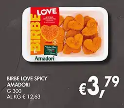 èccoMI Birbe love spicy AMADORI offerta