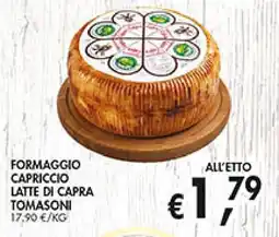 èccoMI Formaggio capriccio latte di capra tomasoni offerta