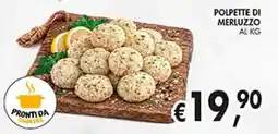èccoMI Polpette di merluzzo offerta