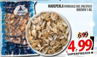 Il Genio Supermercato Mareperla vongole del pacifico brown offerta