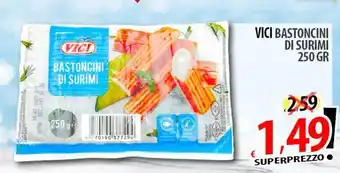 Il Genio Supermercato Vici bastoncini di surimi offerta
