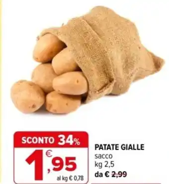 Iperal Patate gialle offerta
