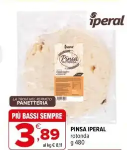 Iperal Pinsa iperal rotonda offerta