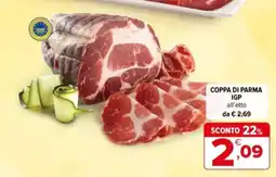 Iperal Coppa di parma igp offerta