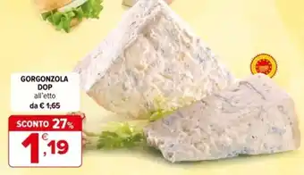 Iperal Gorgonzola dop offerta