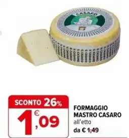 Iperal Formaggio mastro CASARO offerta