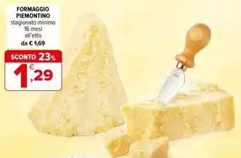 Iperal Formaggio piemontino offerta