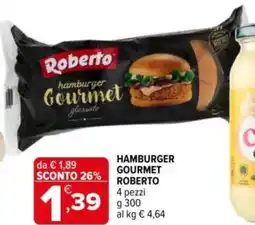 Iperal Hamburger gourmet ROBERTO offerta