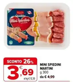 Iperal Mini spiedini MARTINI offerta
