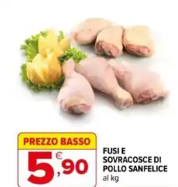 Iperal Fusi e sovracosce di pollo sanfelice offerta
