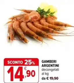 Iperal Gamberi argentini decongelati offerta