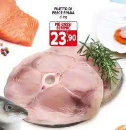 Iperal Filetto di pesce spada offerta