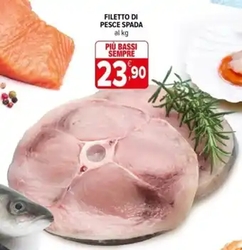 Iperal Filetto di pesce spada offerta