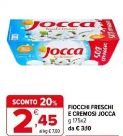 Iperal Fiocchi freschi e cremosi JOCCA offerta