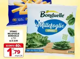 Iperal Spinaci millefoglie BONDUELLE offerta