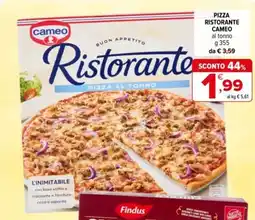 Iperal Pizza ristorante cameo al tonno offerta
