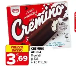 Iperal Cremino algida 8 gelati offerta