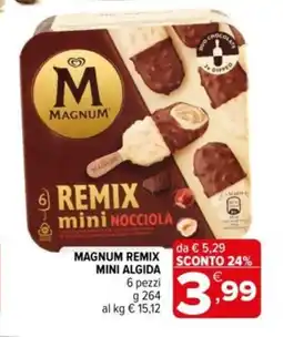 Iperal Magnum remix mini algida offerta