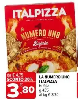 Iperal La numero uno italpizza bufala offerta
