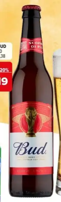 Iperal Birra bud offerta