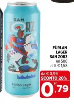 Iperal Fùrlan lager SAN ZORZ offerta