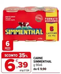 Iperal Carne SIMMENTHAL offerta