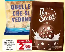 Iperal Biscotti pan di stelle 100% latte fresco italiano offerta