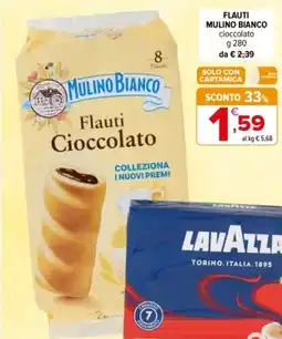 Iperal Flauti mulino bianco cioccolato offerta