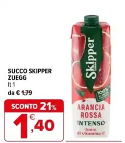 Iperal Succo skipper ZUEGG offerta