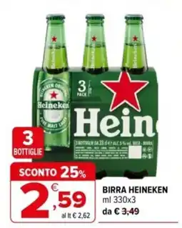 Iperal Birra HEINEKEN offerta