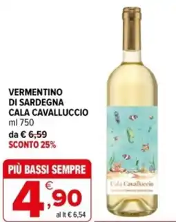 Iperal Vermentino di sardegna cala cavalluccio offerta
