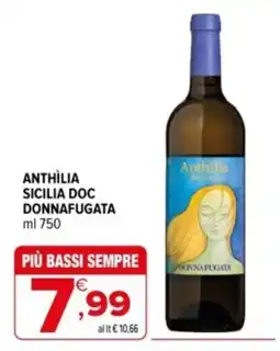 Iperal Anthilia sicilia doc donnafugata offerta