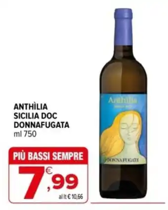 Iperal Anthilia sicilia doc donnafugata offerta