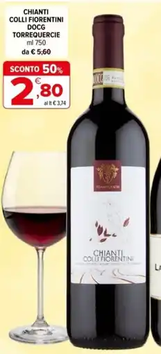 Iperal Chianti colli fiorentini docg torrequercie offerta
