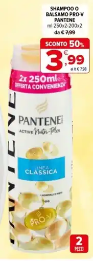 Iperal Shampoo o balsamo pro-v PANTENE offerta