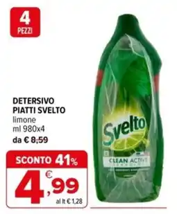 Iperal Detersivo piatti svelto limone offerta