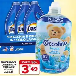 Iperal Ammorbidente concentrato COCCOLINO offerta