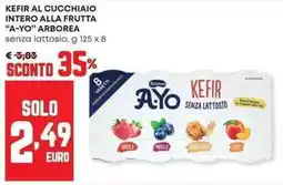 Pam Kefir al cucchiaio intero alla frutta "a-yo" ARBOREA offerta